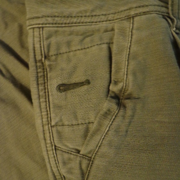 NWOT FREE PEOPLE Utility Boyfriend Pant 28 Button - Picture 6 of 8